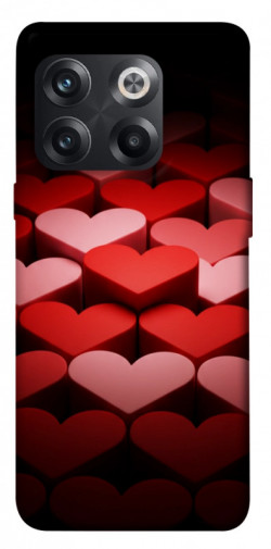 Чехол itsPrint Hearts pattern для OnePlus 10T