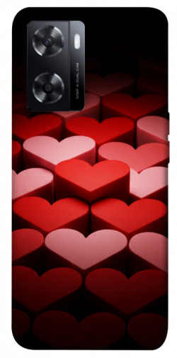 Чохол itsPrint Hearts pattern для Oppo A57s