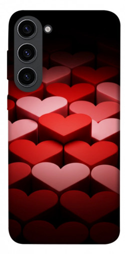 Чехол itsPrint Hearts pattern для Samsung Galaxy S23