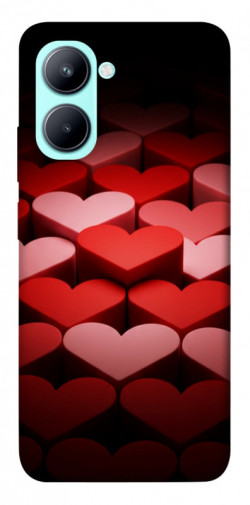 Чохол itsPrint Hearts pattern для Realme C33