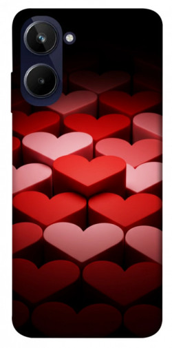 Чохол itsPrint Hearts pattern для Realme 10 4G