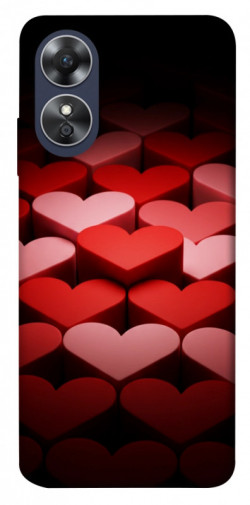 Чехол itsPrint Hearts pattern для Oppo A17