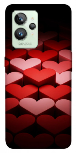 Чохол itsPrint Hearts pattern для Realme GT2