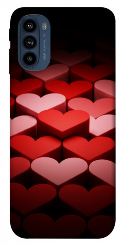 Чехол itsPrint Hearts pattern для Motorola Moto G41