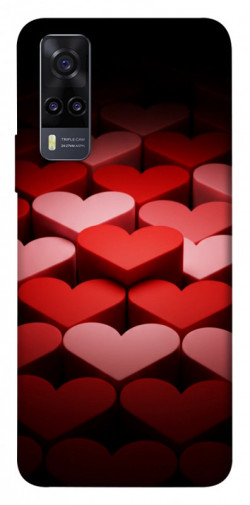 Чехол itsPrint Hearts pattern для Vivo Y31