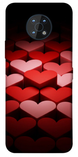 Чехол itsPrint Hearts pattern для Nokia G50