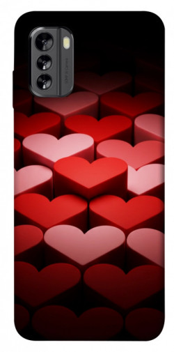 Чехол itsPrint Hearts pattern для Nokia G60