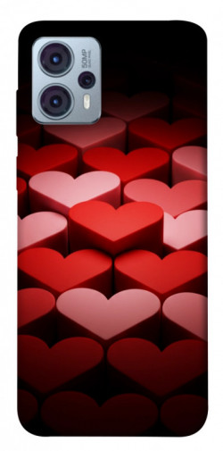 Чехол itsPrint Hearts pattern для Motorola Moto G23