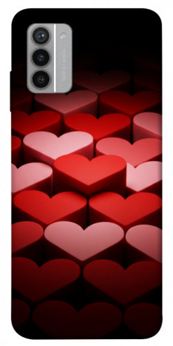 Чехол itsPrint Hearts pattern для Nokia G42