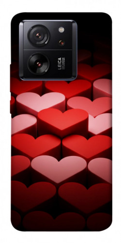Чехол itsPrint Hearts pattern для Xiaomi 13T