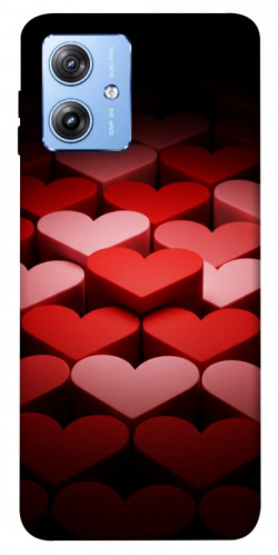 Чехол itsPrint Hearts pattern для Motorola Moto G84