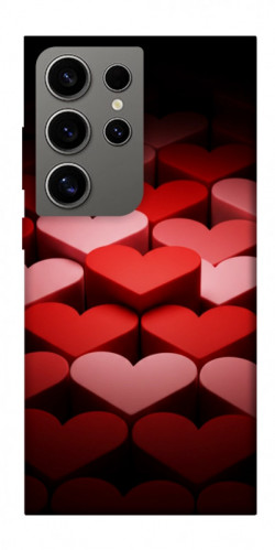 Чехол itsPrint Hearts pattern для Samsung Galaxy S24 Ultra