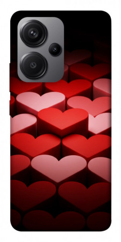 Чехол itsPrint Hearts pattern для Xiaomi Redmi Note 13 Pro+