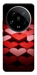 Чохол itsPrint Hearts pattern для Xiaomi 14 Ultra
