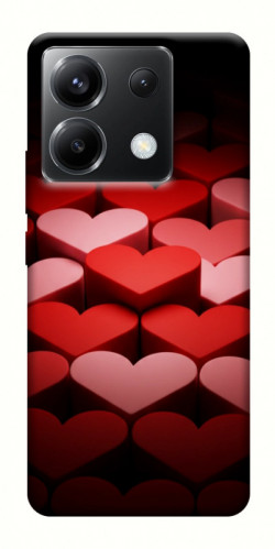 Чехол itsPrint Hearts pattern для Xiaomi Poco X6