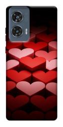 Чохол itsPrint Hearts pattern для Motorola Edge 50 Fusion