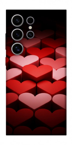 Чехол itsPrint Hearts pattern для Samsung Galaxy S25 Ultra