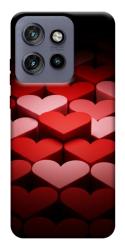 Чохол itsPrint Hearts pattern для Motorola Edge 50 Neo