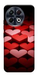 Чохол itsPrint Hearts pattern для TECNO Spark 30 Pro (KL7)