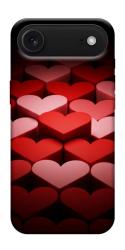 Чехол itsPrint Hearts pattern для Apple iPhone 17 Air (6.5")