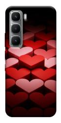 Чехол itsPrint Hearts pattern для Infinix Hot 60i
