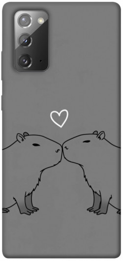 Чохол itsPrint Капібари для Samsung Galaxy Note 20