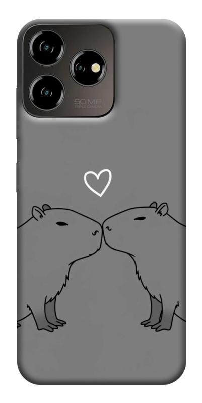 Чохол itsPrint Капібари для ZTE Blade V50 Desing 4G, кохання, купити оптом з доставкою