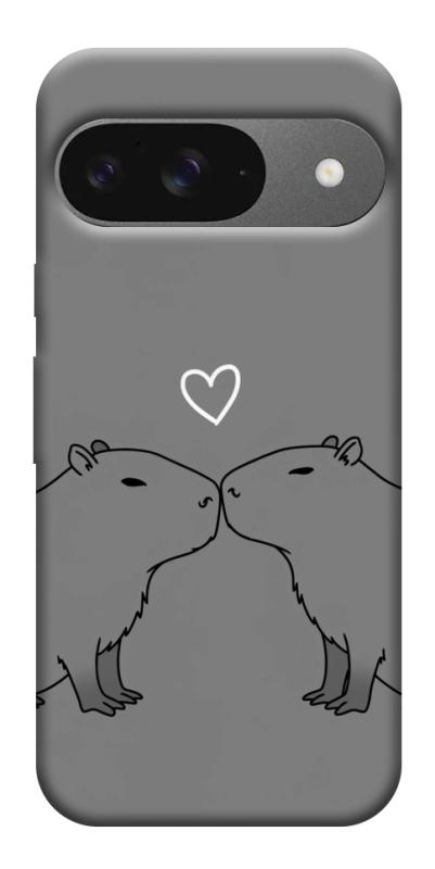 Чохол itsPrint Капібари для Google Pixel 10, кохання, купити оптом з доставкою