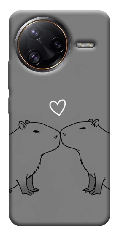 Чехол itsPrint Капибары для Xiaomi Poco F7, любовь, купить оптом с доставкой