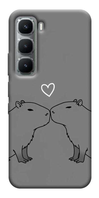 Чохол itsPrint Капібари для Infinix Hot 60 Pro, кохання, купити оптом з доставкою