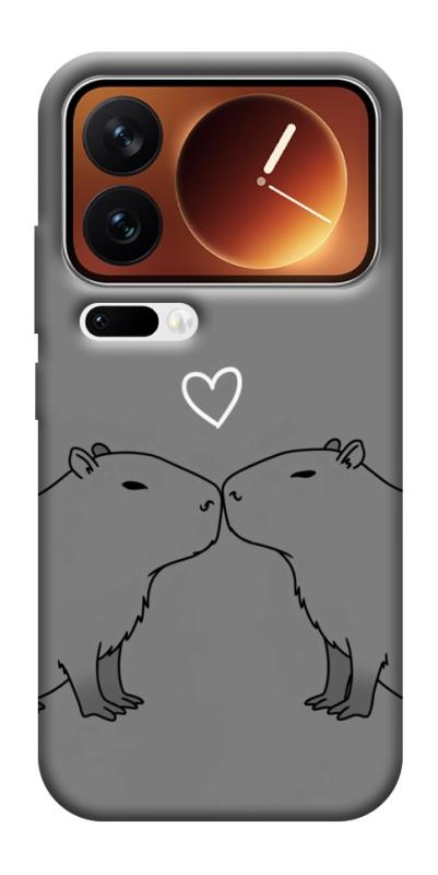 Чохол itsPrint Капібари для Xiaomi 17 Pro Max, кохання, купити оптом з доставкою