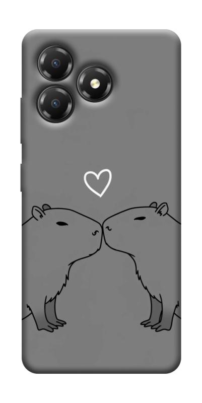 Чохол itsPrint Капібари для ZTE Blade A36, кохання, купити оптом з доставкою