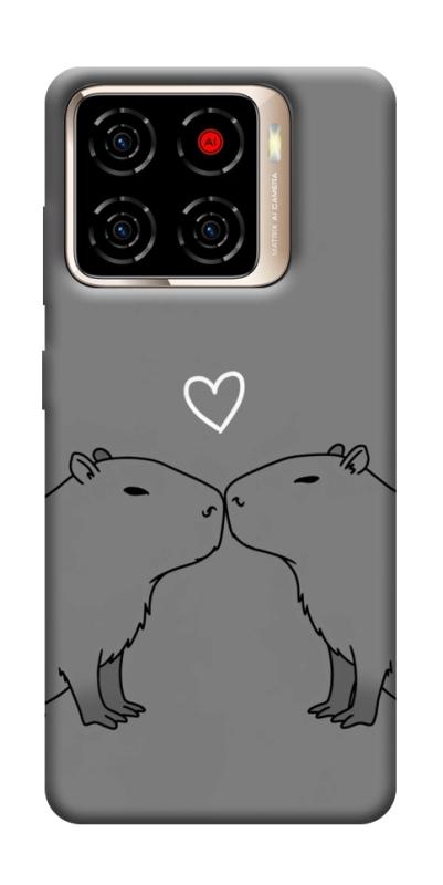 Чохол itsPrint Капібари для ZTE Blade A56, кохання, купити оптом з доставкою