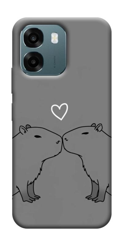 Чехол itsPrint Капибары для Oppo A6, любовь, купить оптом с доставкой