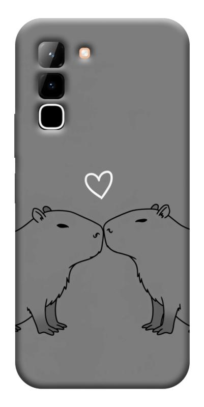 Чехол itsPrint Капибары для Infinix Hot 70, любовь, купить оптом с доставкой