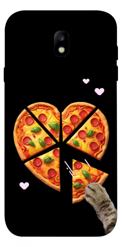 Чехол itsPrint Pizza Love Cat для Samsung J730 Galaxy J7 (2017), любовь, купить оптом с доставкой