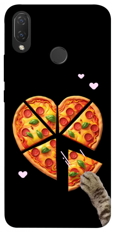 Чехол itsPrint Pizza Love Cat для Huawei P Smart+ (nova 3i), любовь, купить оптом с доставкой