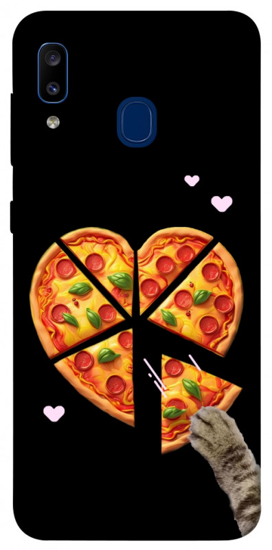 Чехол itsPrint Pizza Love Cat для Samsung Galaxy A20 / A30, любовь, купить оптом с доставкой