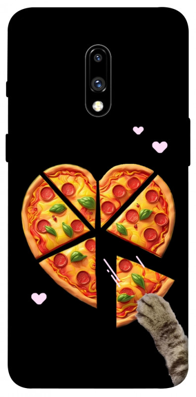 Чехол itsPrint Pizza Love Cat для OnePlus 7, любовь, купить оптом с доставкой