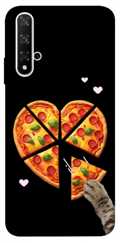 Чехол itsPrint Pizza Love Cat для Huawei Honor 20 / Nova 5T, любовь, купить оптом с доставкой