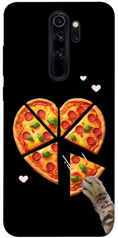 Чехол itsPrint Pizza Love Cat для Xiaomi Redmi Note 8 Pro, любовь, купить оптом с доставкой
