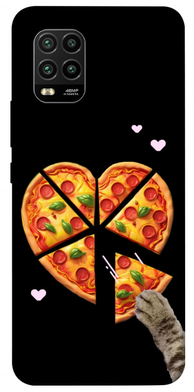Чехол itsPrint Pizza Love Cat для Xiaomi Mi 10 Lite, любовь, купить оптом с доставкой