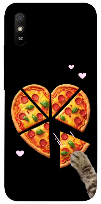 Чехол itsPrint Pizza Love Cat для Xiaomi Redmi 9A, любовь, купить оптом с доставкой