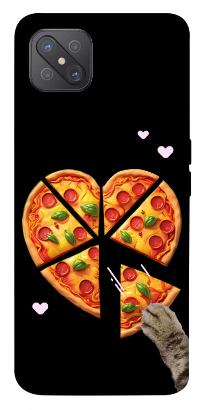 Чехол itsPrint Pizza Love Cat для Oppo A92s, любовь, купить оптом с доставкой