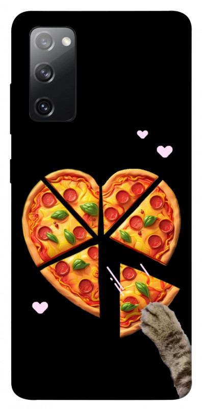 Чехол itsPrint Pizza Love Cat для Samsung Galaxy S20 FE, любовь, купить оптом с доставкой