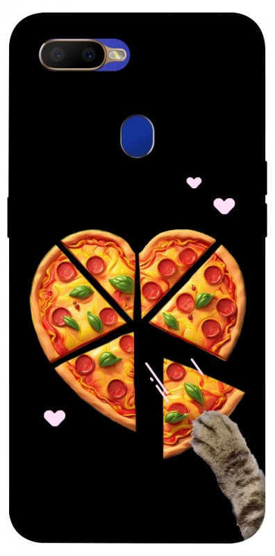 Чехол itsPrint Pizza Love Cat для Oppo A5s / Oppo A12, любовь, купить оптом с доставкой