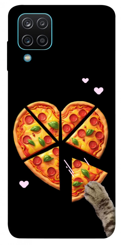 Чехол itsPrint Pizza Love Cat для Samsung Galaxy A12, любовь, купить оптом с доставкой