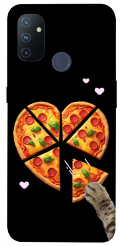 Чехол itsPrint Pizza Love Cat для OnePlus Nord N100