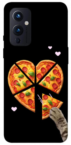 Чехол itsPrint Pizza Love Cat для OnePlus 9