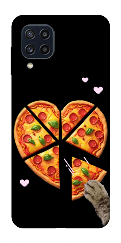 Чехол itsPrint Pizza Love Cat для Samsung Galaxy M32, любовь, купить оптом с доставкой